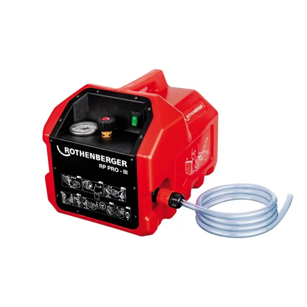 Alquiler de Bomba de comprobación de Tuberías RP PRO III | Kupper Alquiler de Maquinaria y Encofrados, El Puerto de Santa María, Cádiz. T: 956 90 78 46 - 673 150 381